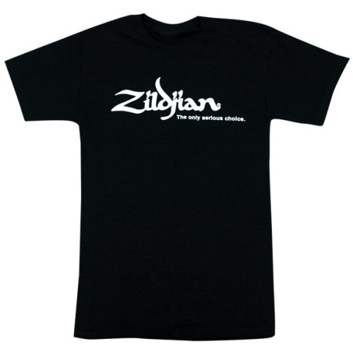 ZILDJIAN Classic Black Tee Shirt Small