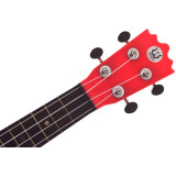 sopránové ukulele,WOODI UK-21RD(BK),4