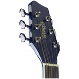 akustická kytara,STAGG SA20A BLUE,3