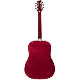 akustická kytara,STAGG SA20D RED,2