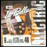 struny na elektrickou kytaru,La Bella EL-L Light,1
