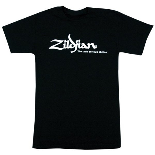 triko,ZILDJIAN Classic Black Tee Shirt,1