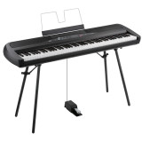 přenosné digitální stage piano,KORG SP-280 BK,1